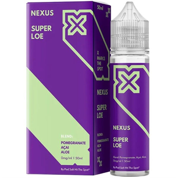 Nexus – Super Loe – Bottle Size 10ml – Nicotine Level 0mg-ml - Puffs.AE